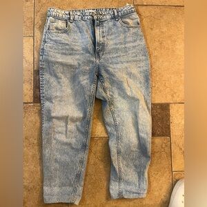 Bershka Blue Denim Jeans